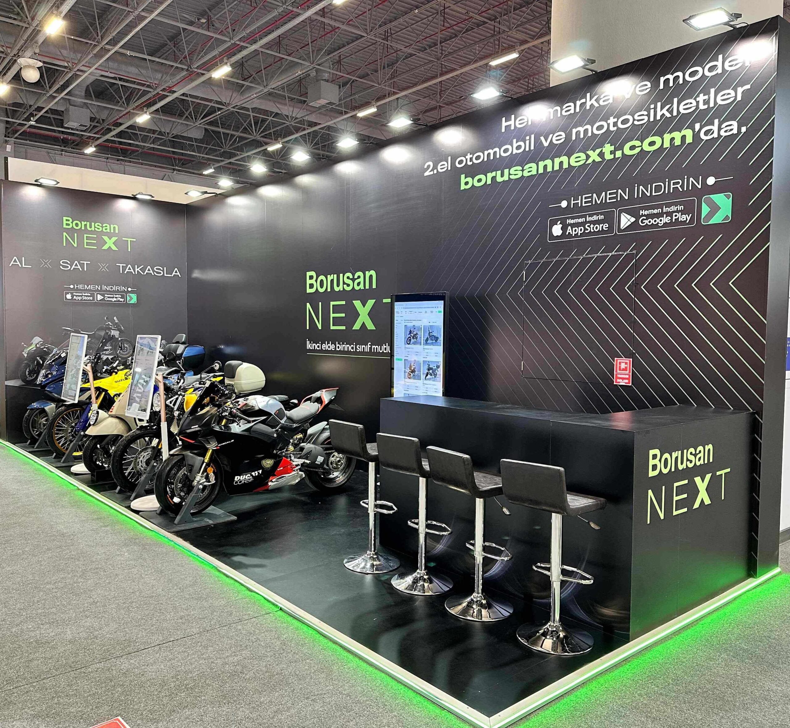 Borusan Next ikinci el motosiklet Motobike İstanbul’da