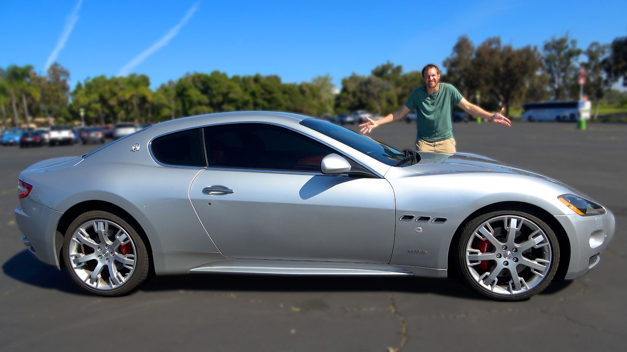 This Maserati GranTurismo Has a Gated 6-Speed Manual Conversion
