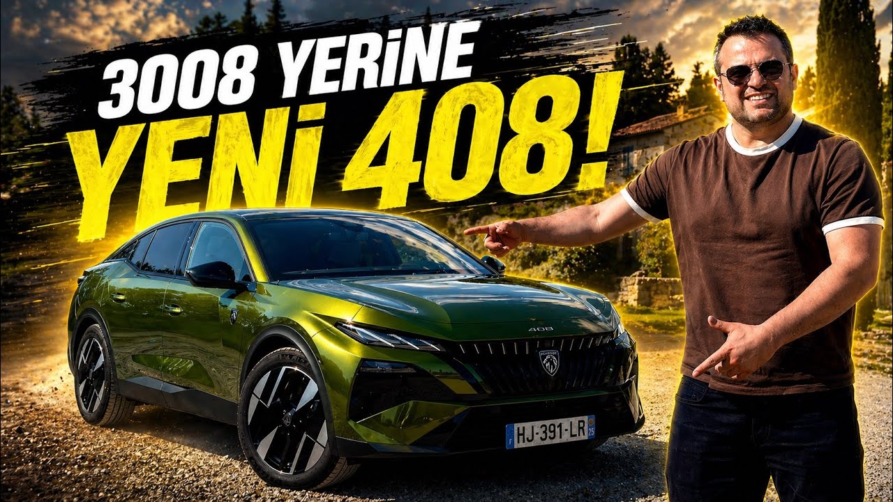 3008 YERİNE BUNU AL! 😳 Yeni Peugeot 408 Detaylı İnceleme POV