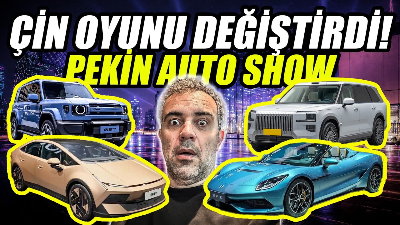 2026 Pekin Otomobil Fuarı Şok Etti! Geleceğin Arabaları Burada