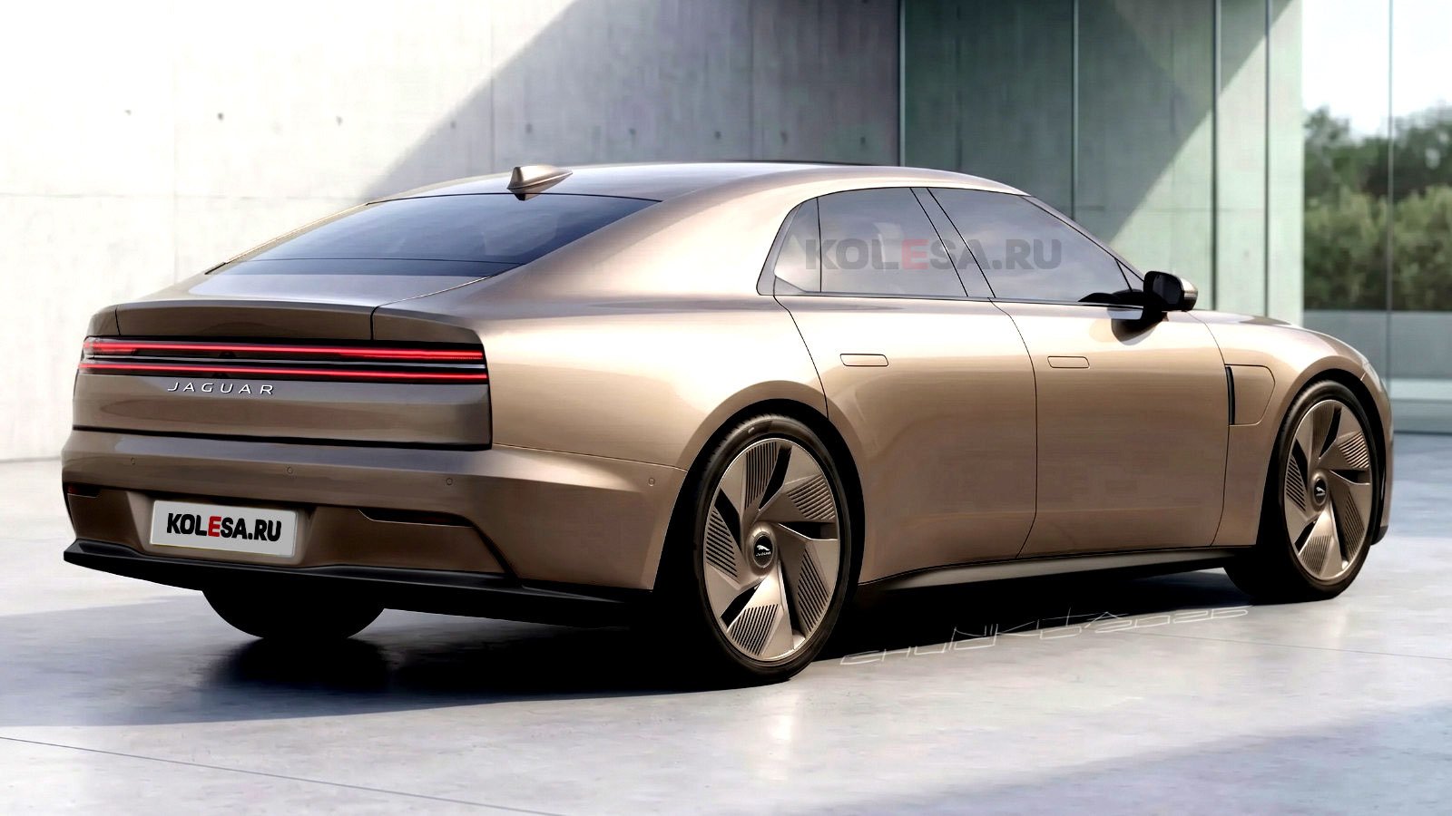 Jaguar GT elektrikli sedanın üretim versiyonu ilk detaylarla ortaya çıktı