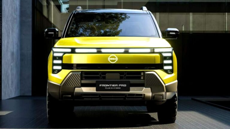 Nissan Frontier Pro PHEV Avrupa için değerlendiriliyor