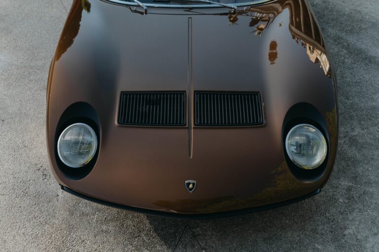 Lamborghini Miura SV Polo Storico restorasyonu