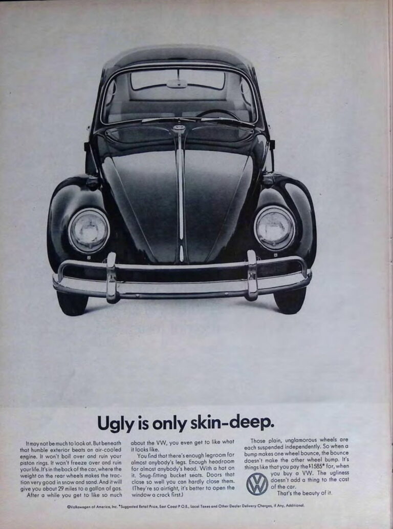 VW Beetle Reklam Trendi: 70’lerin Çılgınlığı
