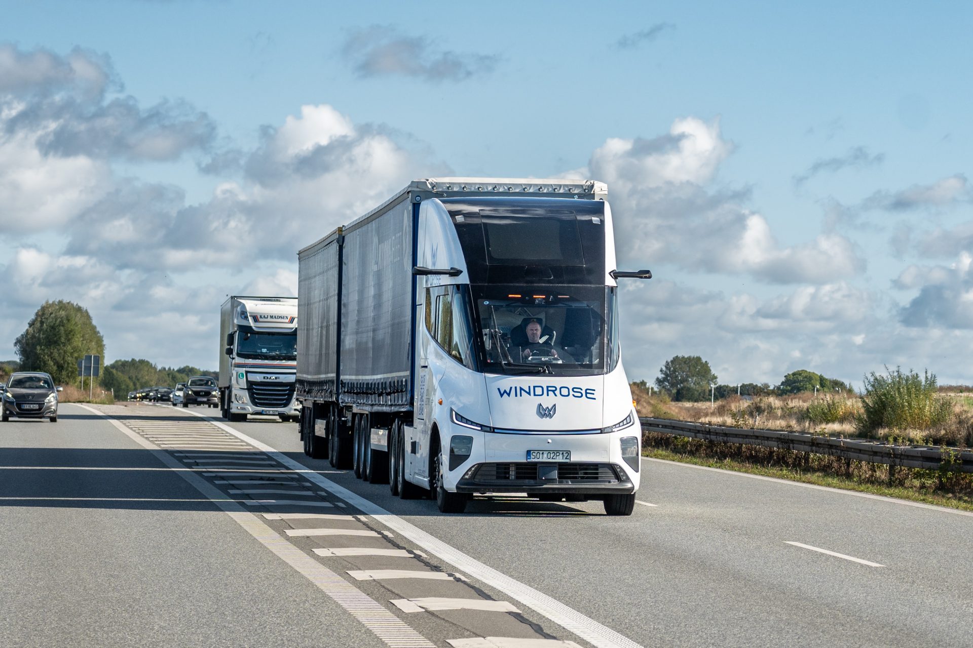 Windrose Global E700 elektrikli tır ABD pazarında