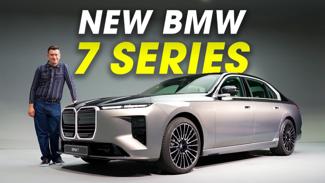 NEW BMW 7 Series First Look – an even BIGGER GRILLE!?