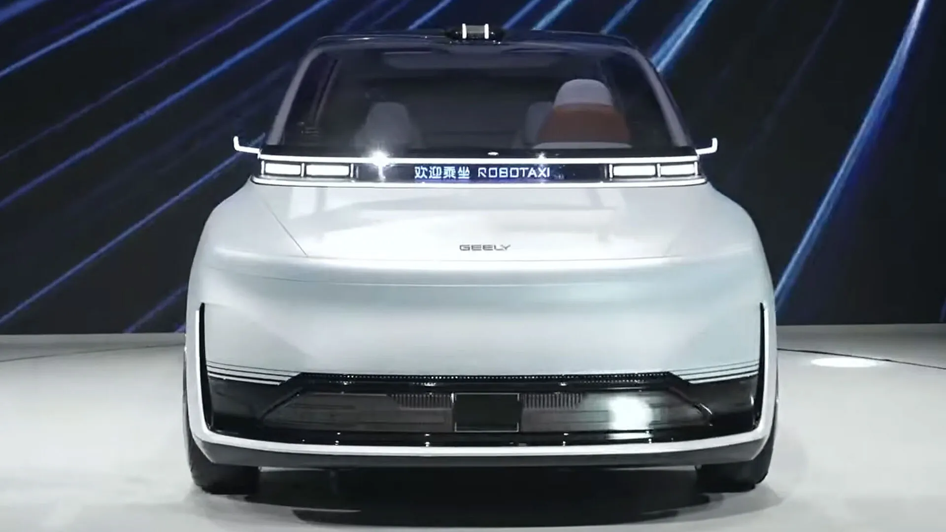 Geely EVA Cab Çin'in ilk özel robotaksisi tanıtıldı