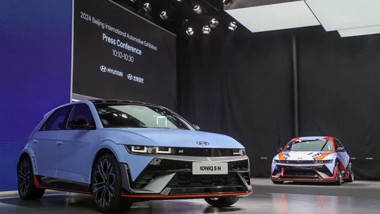 Hyundai Ioniq V Pekin Otomobil Fuarı’nda tanıtıldı