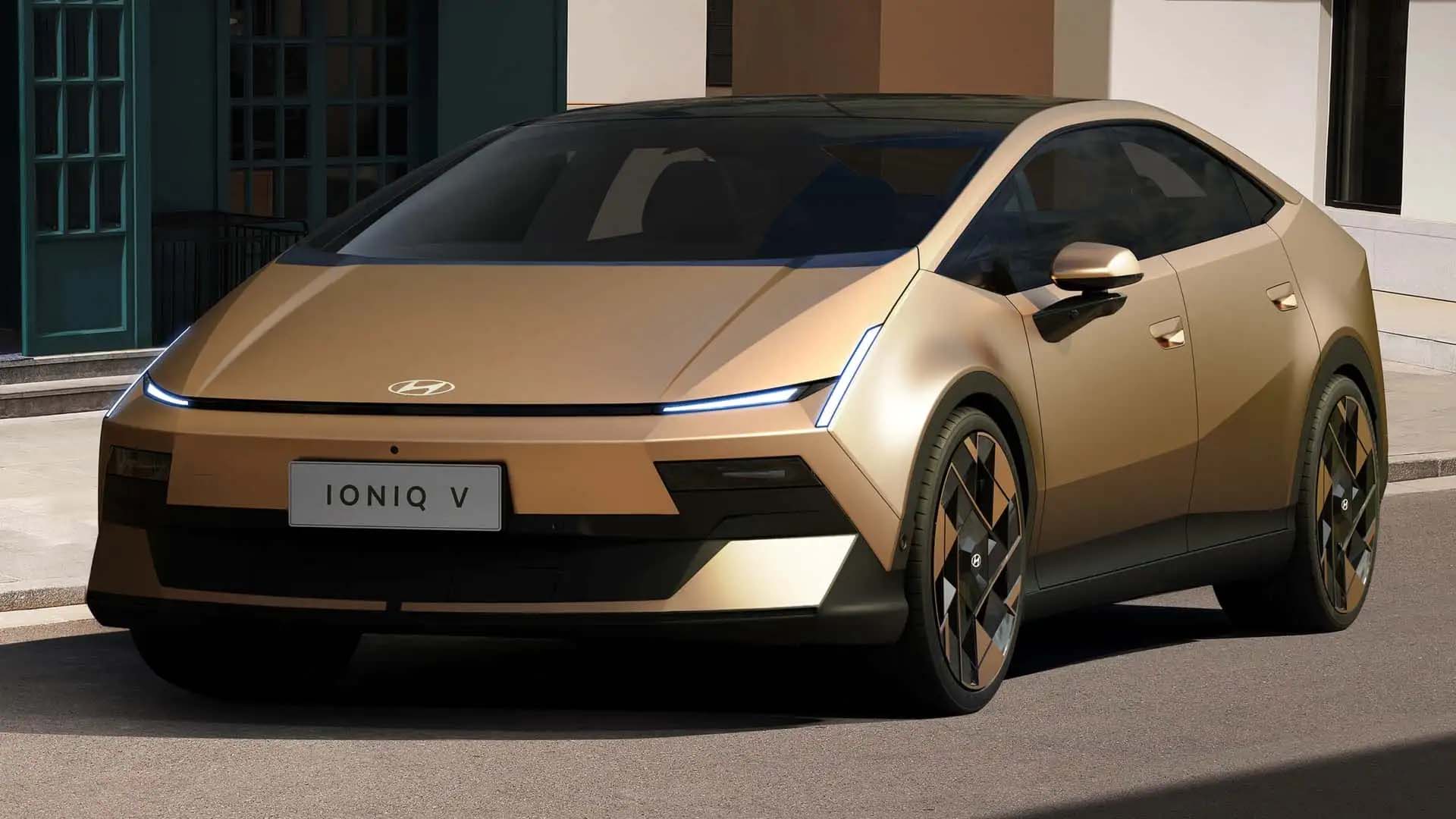 Hyundai Ioniq V Pekin Otomobil Fuarı'nda tanıtıldı