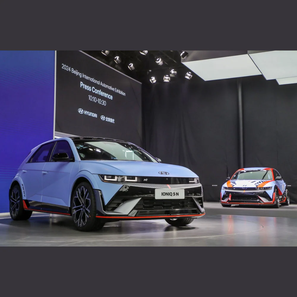 Hyundai Ioniq V Pekin Otomobil Fuarı'nda tanıtıldı