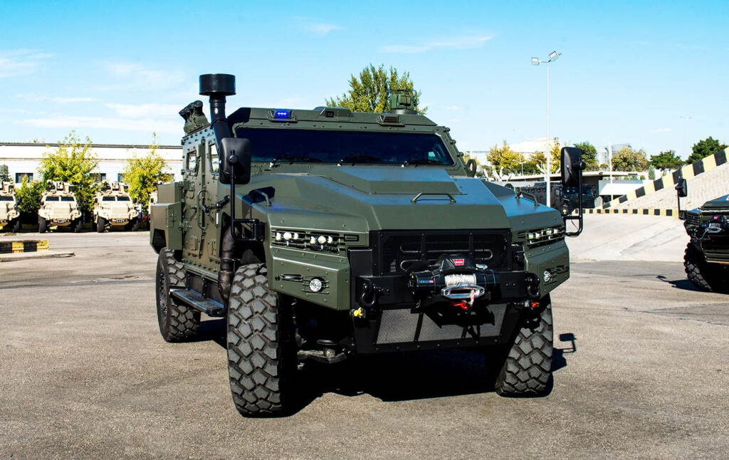 Nurol Makina eNMS-L elektrikli zırhlı araç tanıtımı