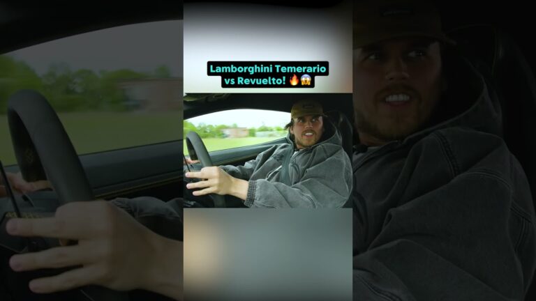 NEW: Lamborghini Temerario vs Revuelto! 🔥😱