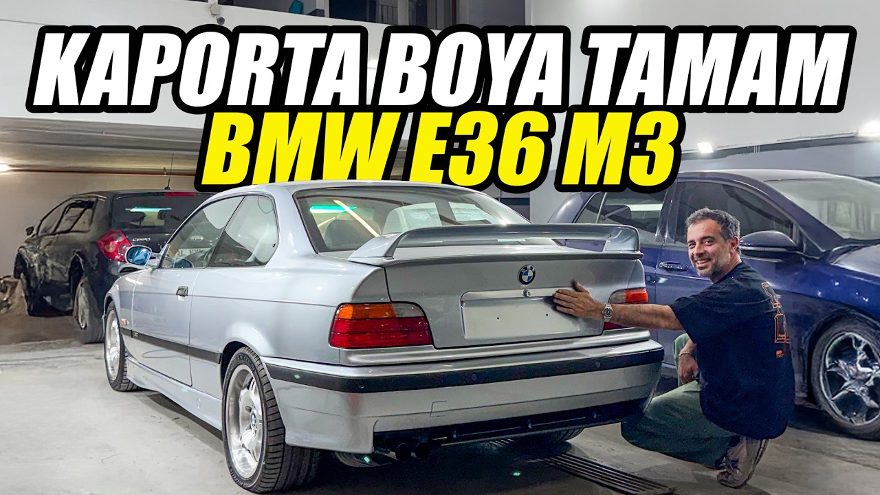 BMW E36 M3 'ü Komple Boyadık | Jantlar Nasıl Oldu?