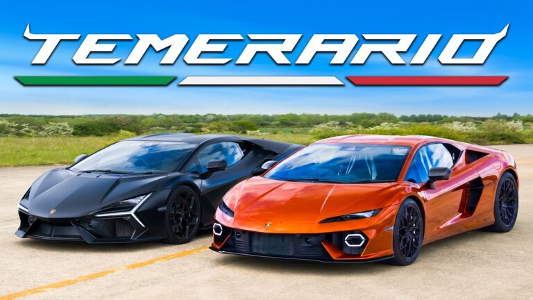 FIRST EVER Lambo Temerario v Revuelto DRAG RACE
