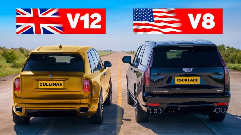 Who makes the BEST ENGINES? UK v USA DRAG RACE