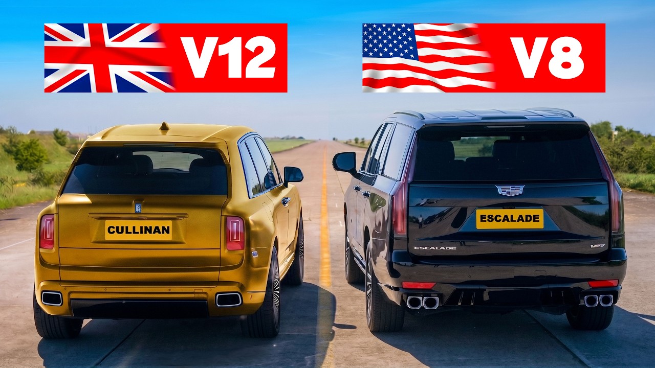Who makes the BEST ENGINES? UK v USA DRAG RACE