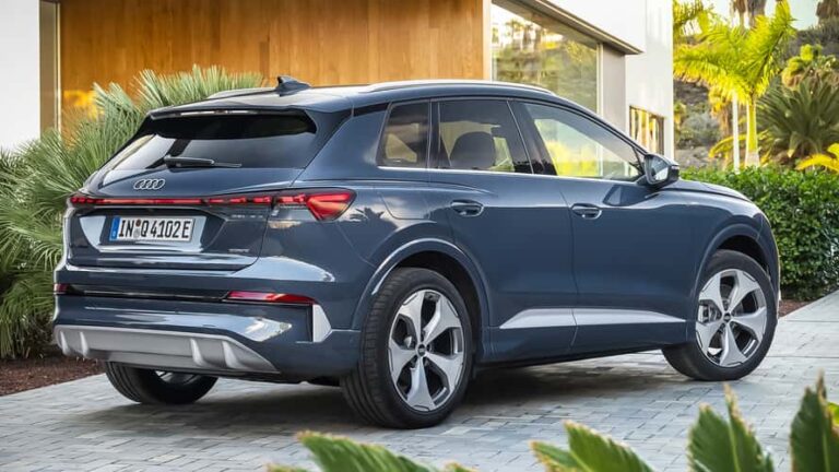 Audi Q4 E-Tron Daha Fazla Menzil ve Yeni Teknolojiyle GeldiAudi Q4 E-Tron Daha Fazla Menzil ve Yeni Teknolojiyle Geldi