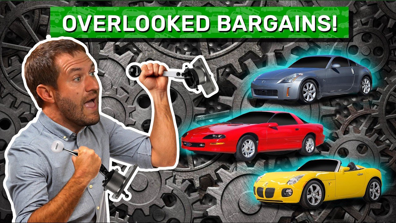 Here Are 6 Overlooked Manual Sports Car Bargains
