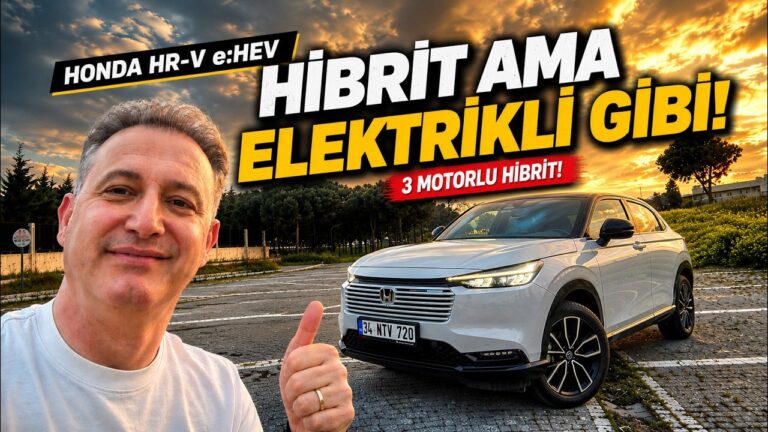 Honda HR-V e:HEV İnceleme | Elektrikli Gibi Sürüş, 3 Motorlu Hibrit!