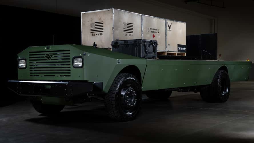 ABD Ordusuna Menzil Uzatmalı Elektrikli UGV