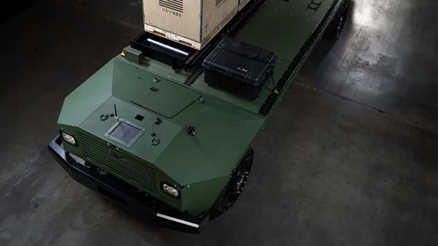 ABD Ordusuna Menzil Uzatmalı Elektrikli UGV