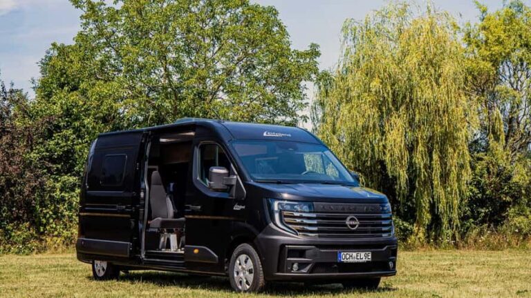Nissan Interstar-e Relax dört kişilik elektrikli karavan oldu