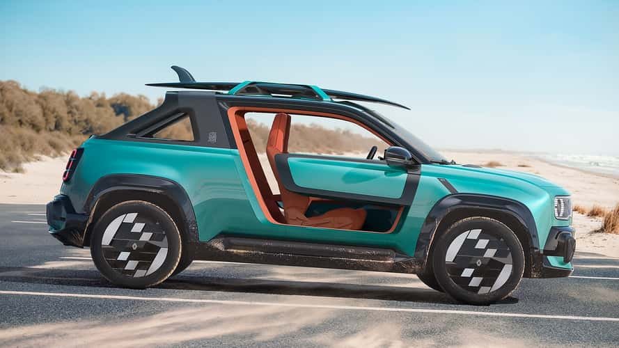 Renault 4 JP4x4 Elektrikli Plaj Aracı Oldu